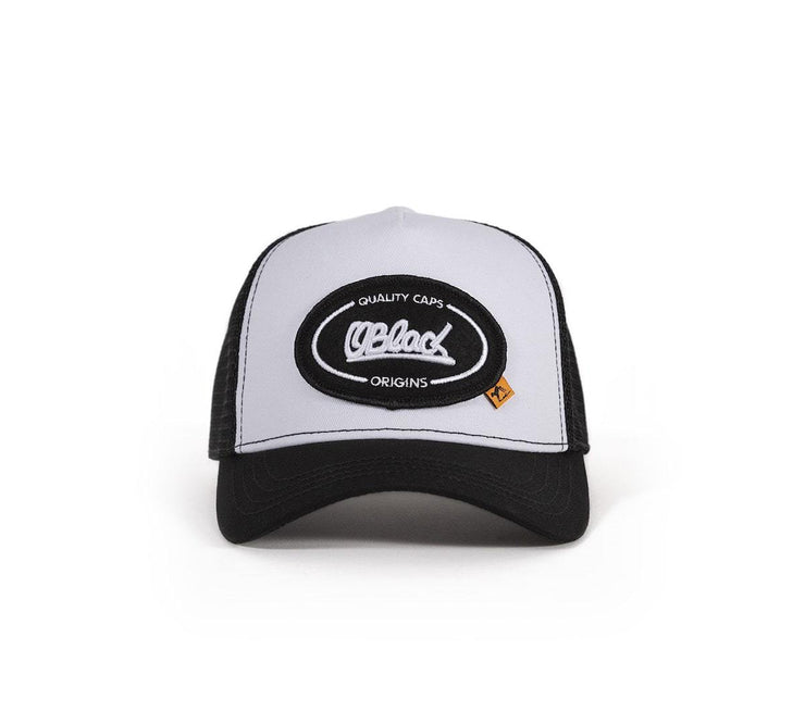 Gorra Trucker Origins Black&White - Oblack Caps